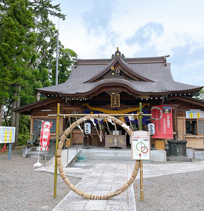 大宮神社の茅の輪