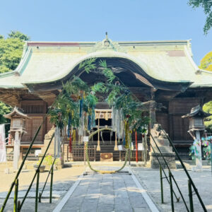 二宮神社の茅の輪