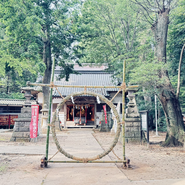 日吉神社の茅の輪