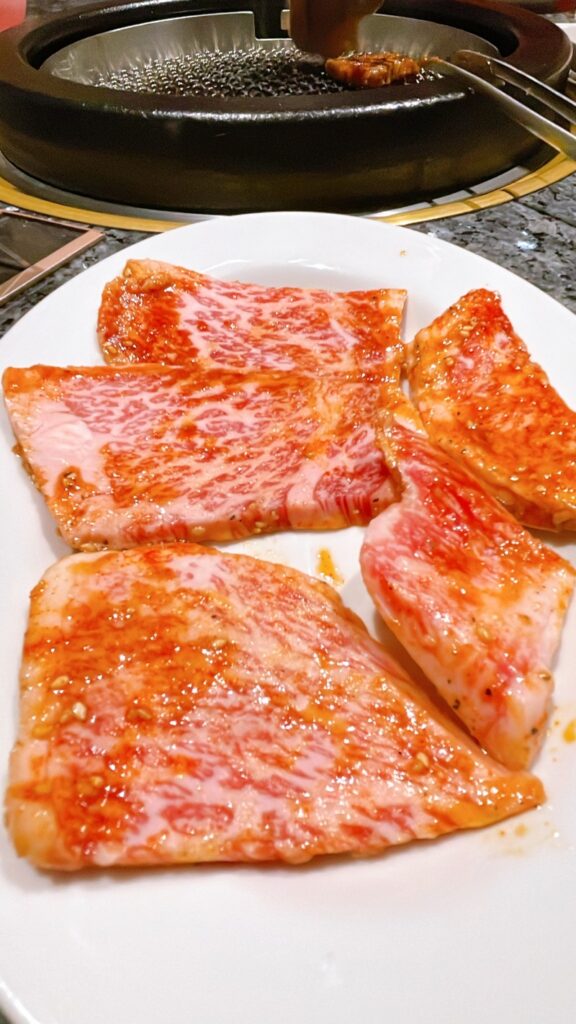 和牛焼肉龍園 和牛上カルビ