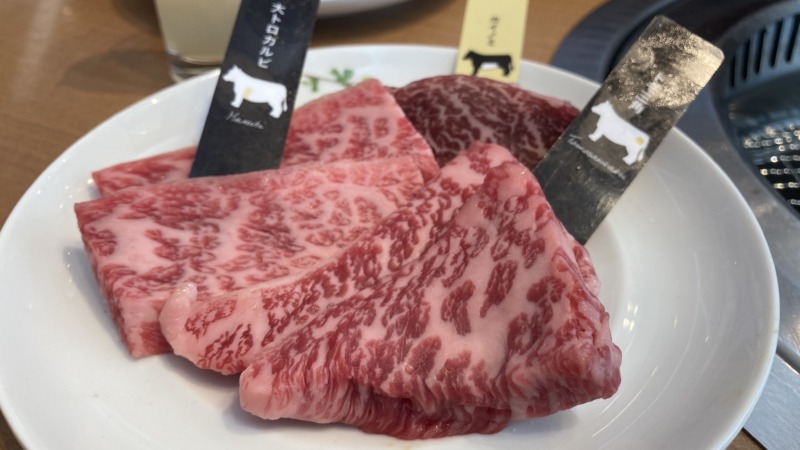 熟成和牛焼肉エイジング・ビーフ 軽井沢店 大とろカルビ