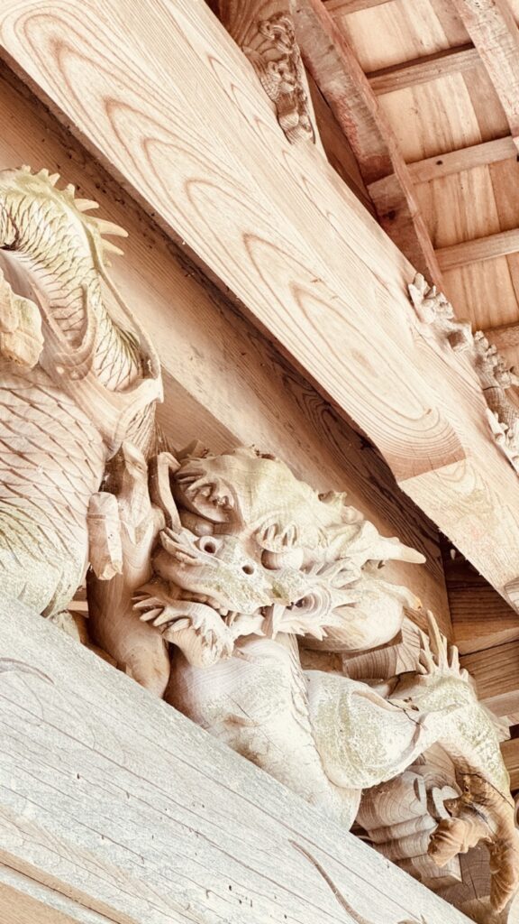 熊野神社の伊八