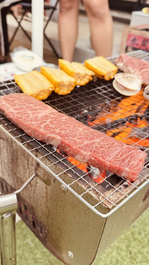 庭BBQ
