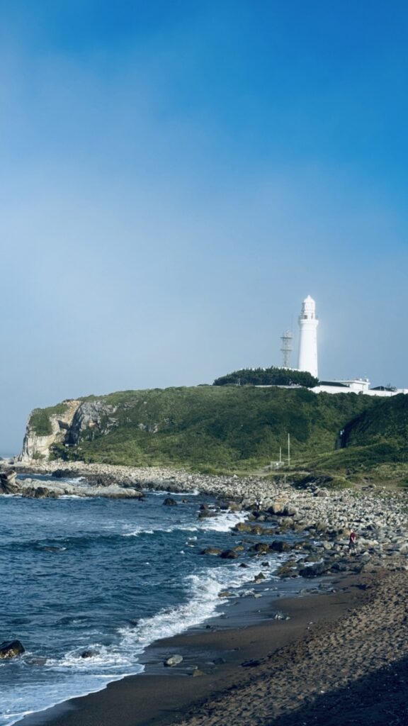 犬吠埼をのぞむ君ヶ浜