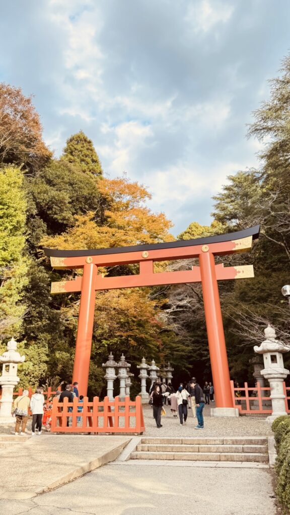 鳥居が新しくなった香取神宮